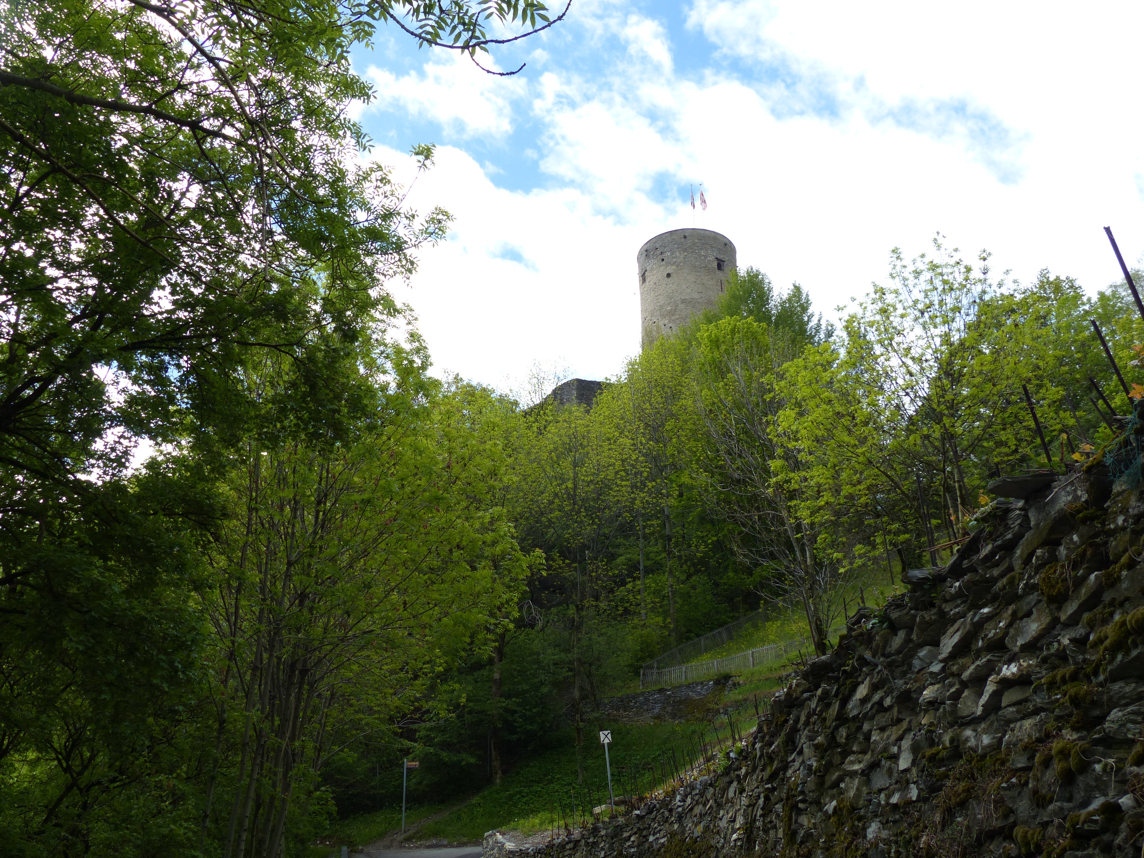 Martigny: la réouverture du château de la Bâtiaz sera célébré ce week-end
